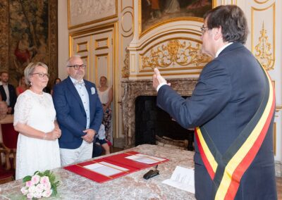 Mariage de Lucie et Benoît, l'hôtel de Ville