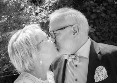 Mariage de Lucie et Benoit, le baiser